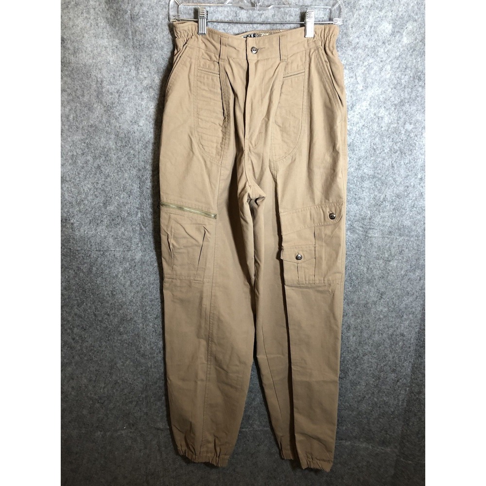 Vintage Cotler Pants Tan 28 Chino Safari Exhibition Cargo Utility Trek Classic